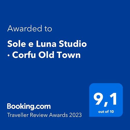 Sole E Luna Studio - Corfu Old Town ภายนอก รูปภาพ