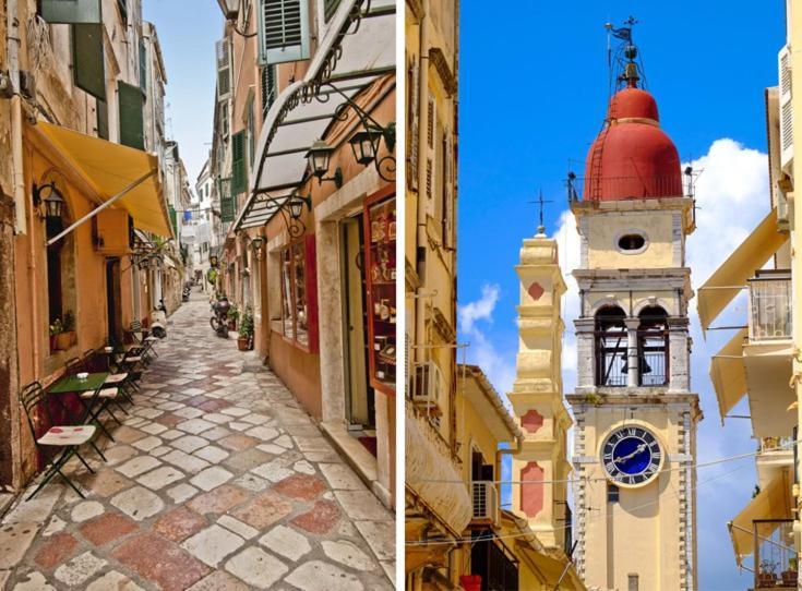 Sole E Luna Studio - Corfu Old Town ภายนอก รูปภาพ
